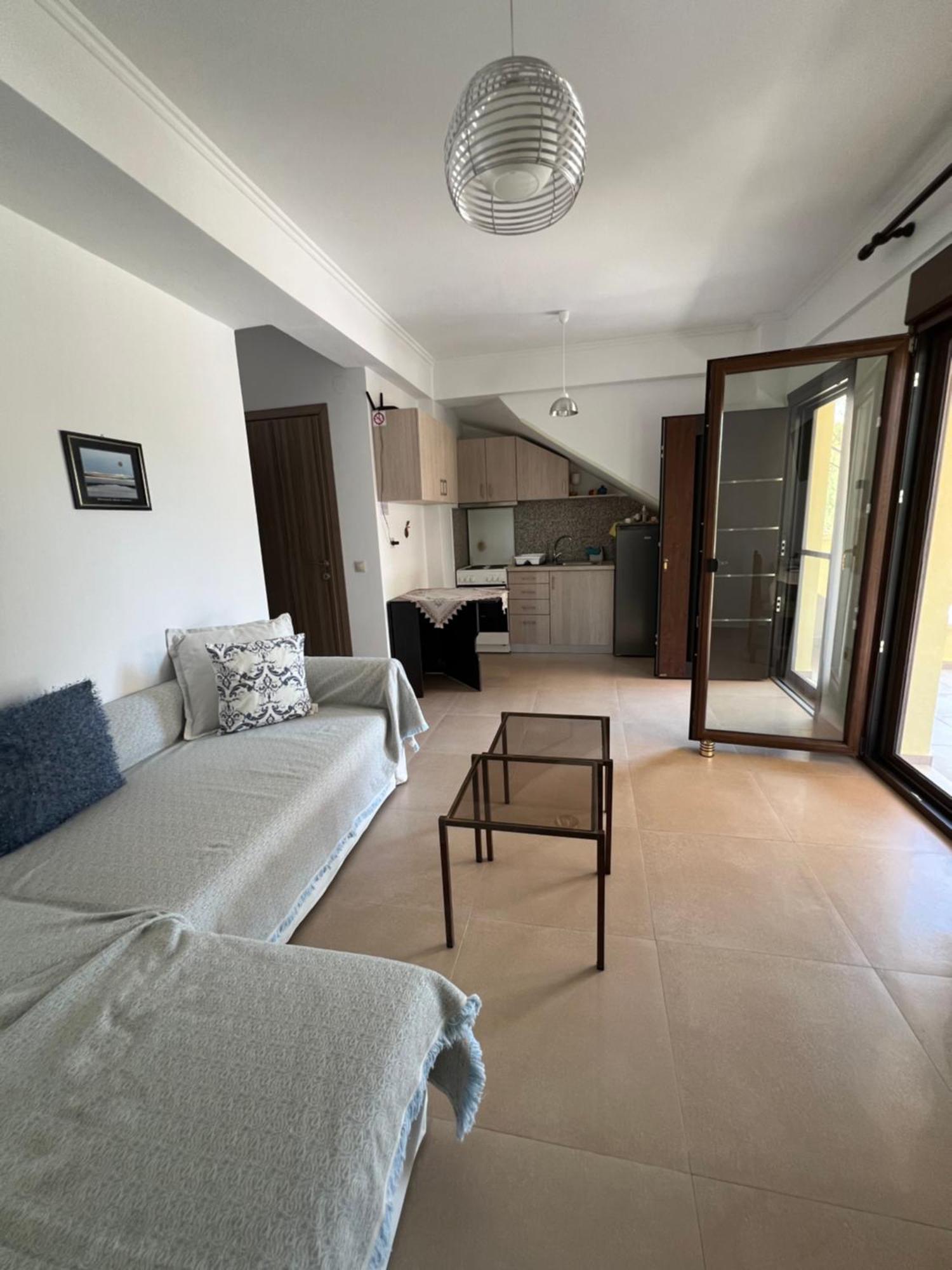 Epavli Xenia Pefkochori-Paliouri 50M Apartment Ngoại thất bức ảnh